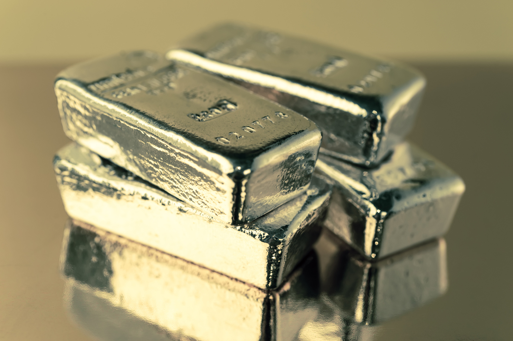 Precious shiny gold bars. Background for finance banking concept. Trade precious metals. Bullions.